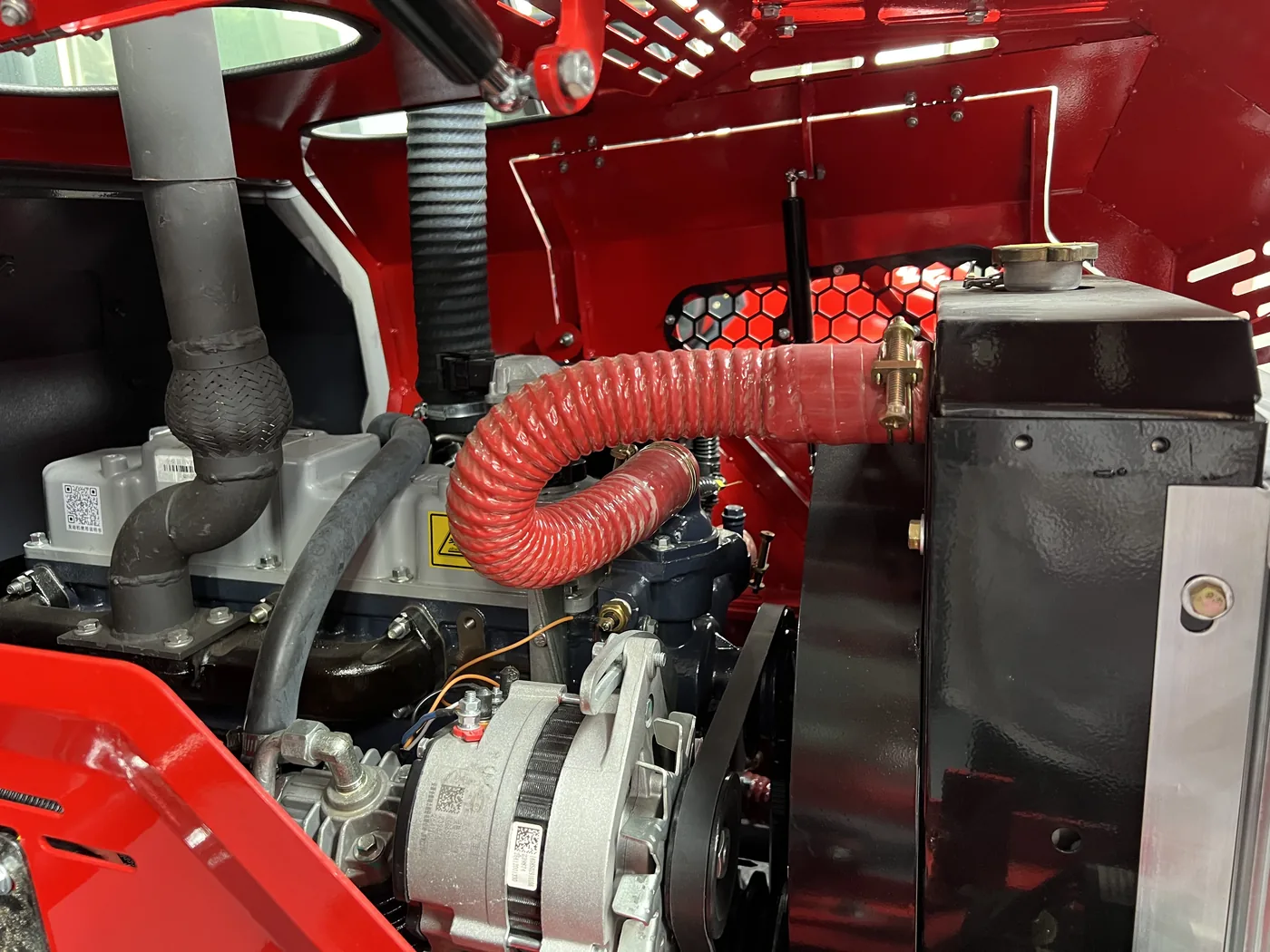Hengshide 35F chassis detail