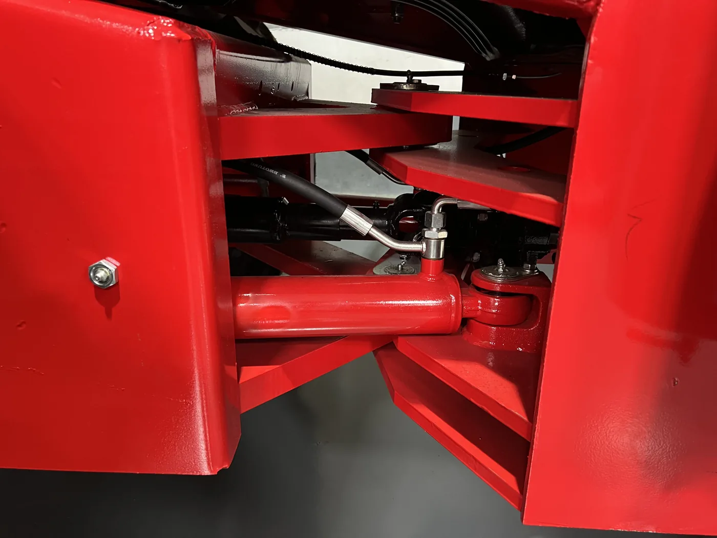 Hengshide 50B cab detail