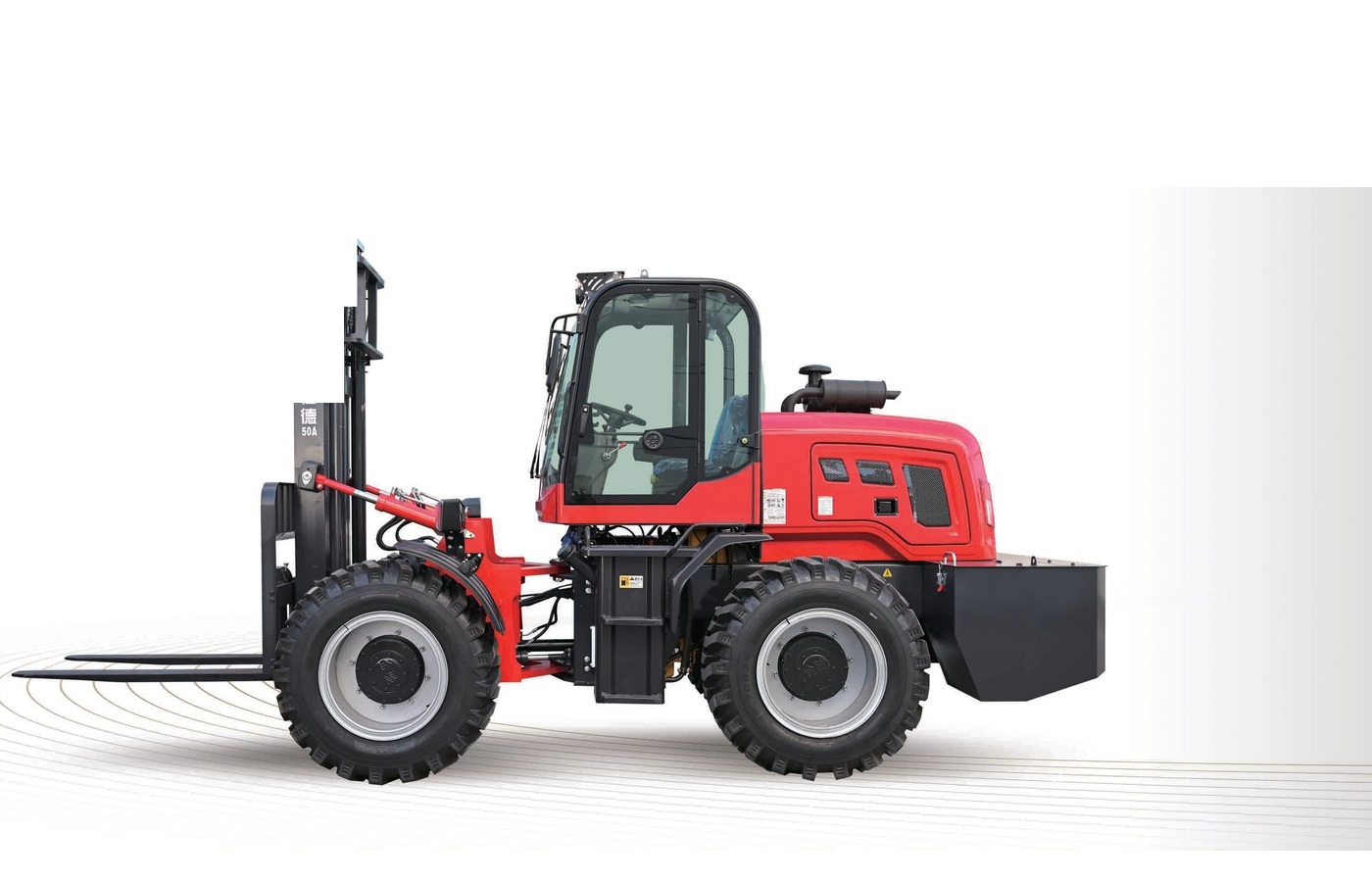 Hengshide 50A Front-Articulated Rough-Terrain Forklift